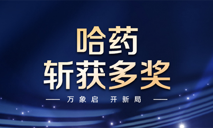 【喜讯】万象启，开新局，哈药斩获多枚奖项